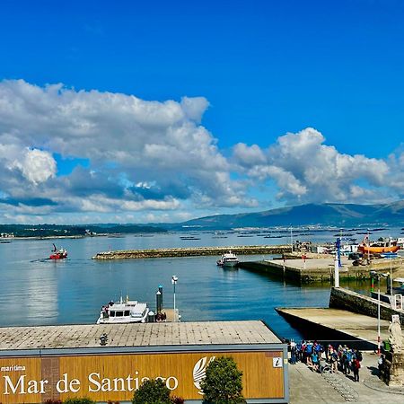 Exclusivo ático boutique con vistas al mar Vilanova de Arousa Exterior foto
