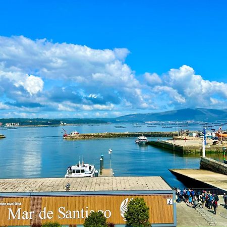 Exclusivo ático boutique con vistas al mar Vilanova de Arousa Exterior foto