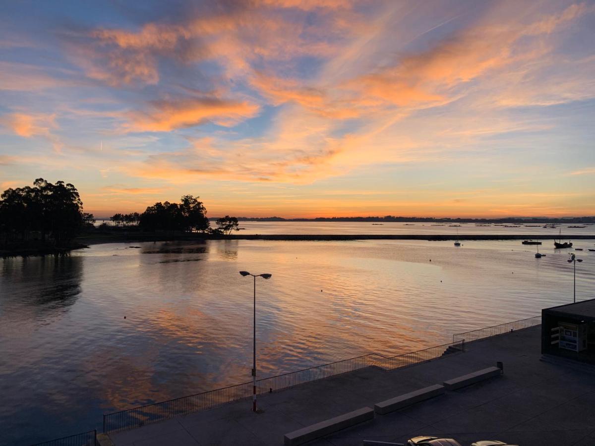 Exclusivo ático boutique con vistas al mar Vilanova de Arousa Exterior foto
