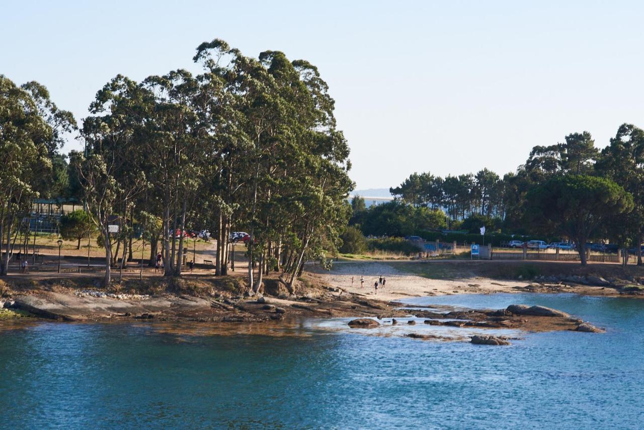 Exclusivo ático boutique con vistas al mar Vilanova de Arousa Exterior foto